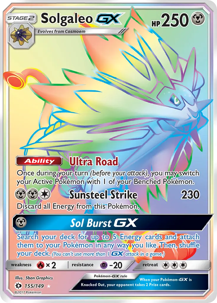 Solgaleo-GX — Sun & Moon