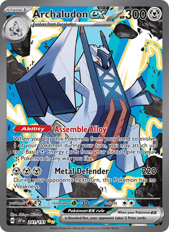 Archaludon ex — Surging Sparks