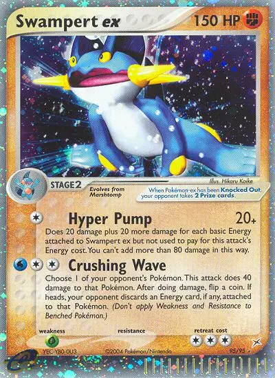Swampert ex — Team Magma vs Team Aqua