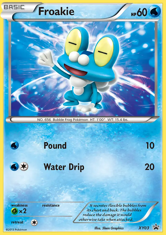 Froakie — XY Black Star Promos