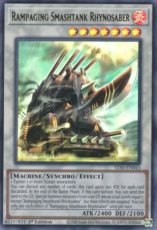Rampaging Smashtank Rhynosaber — 2-Player Starter Set