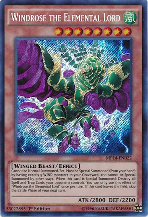 Windrose the Elemental Lord — 2014 Mega-Tin Mega Pack