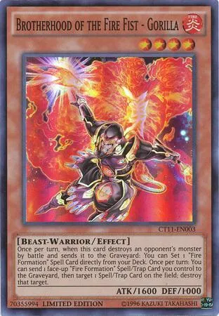 Brotherhood of the Fire Fist - Gorilla — 2014 Mega-Tins