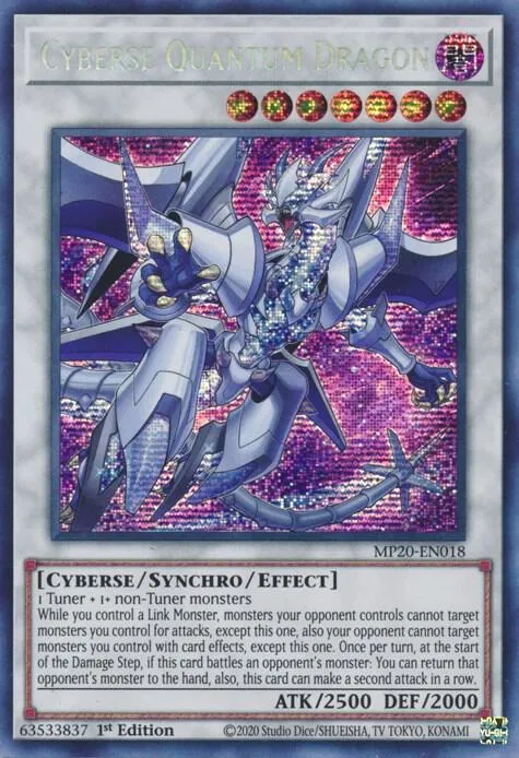 Cyberse Quantum Dragon — 2020 Tin of Lost Memories Mega Pack