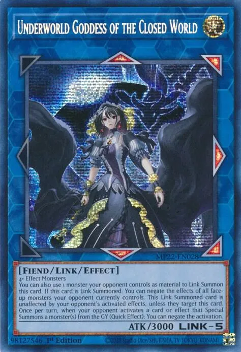 Underworld Goddess of the Closed World — 2022 Tin of the Pharaoh's Gods