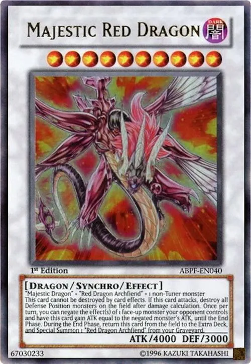 Majestic Red Dragon — Absolute Powerforce