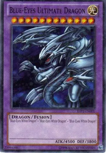 Blue-Eyes Ultimate Dragon — Battle Pack Tournament Prize Cards