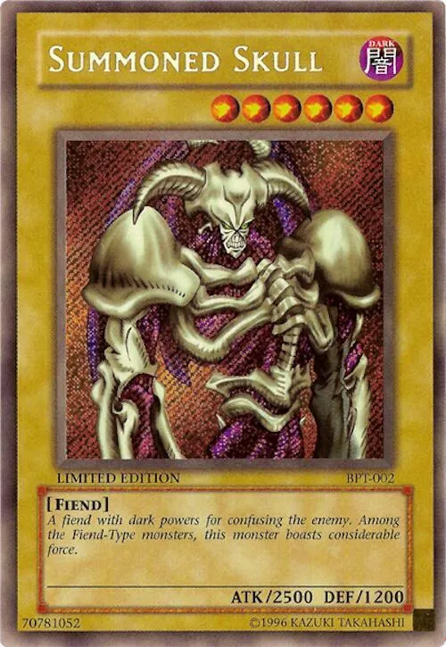 Summoned Skull — Booster Pack Collectors Tins 2002
