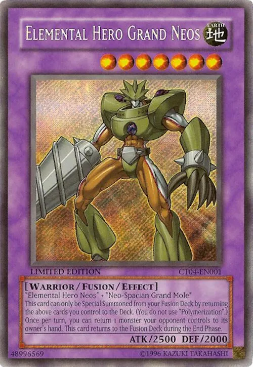 Elemental HERO Grand Neos — Collectible Tins 2007 Wave 1