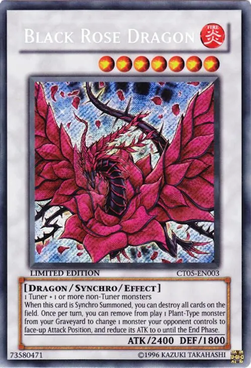 Black Rose Dragon — Collectible Tins 2008 Wave 1