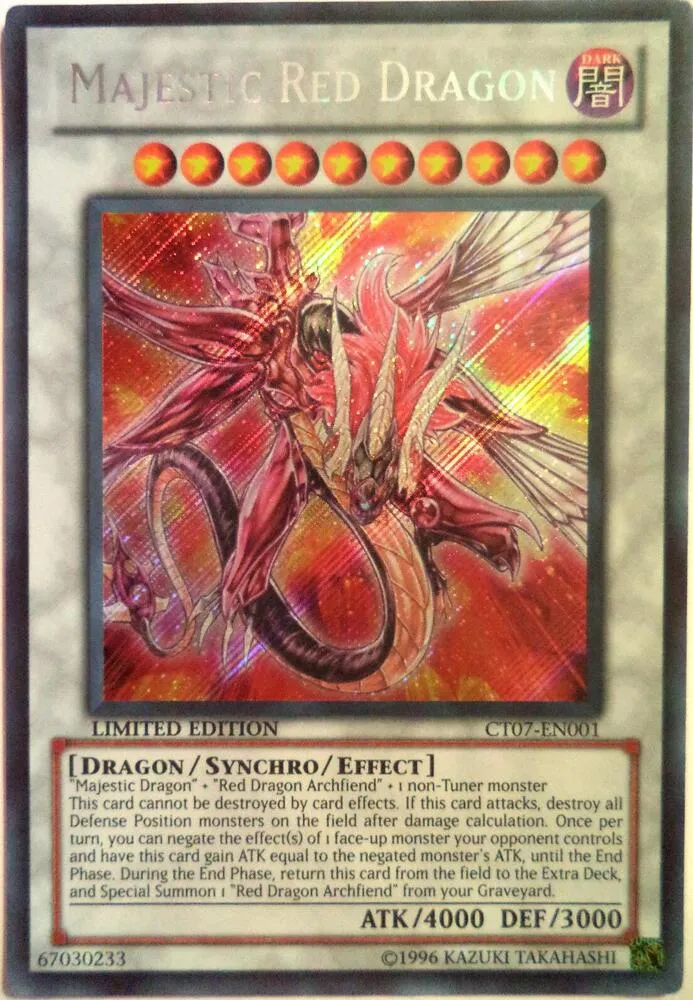 Majestic Red Dragon — Collectible Tins 2010 Wave 1