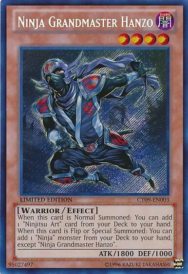 Ninja Grandmaster Hanzo — Collectible Tins 2012 Wave 1