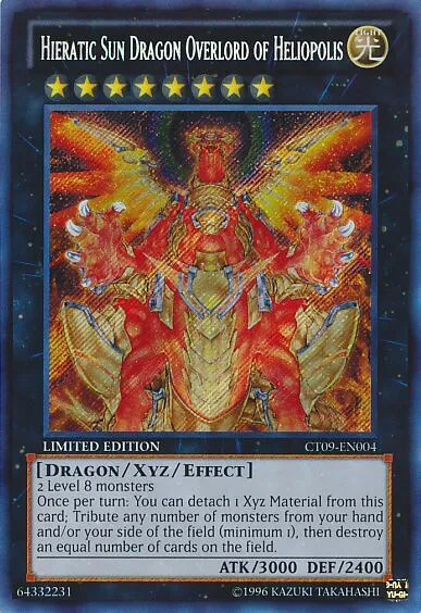 Hieratic Sun Dragon Overlord of Heliopolis — Collectible Tins 2012 Wave 1