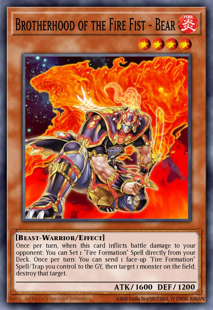 Brotherhood of the Fire Fist - Bear — Cosmo Blazer