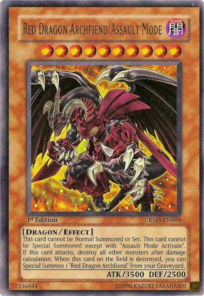 Red Dragon Archfiend/Assault Mode — Crimson Crisis