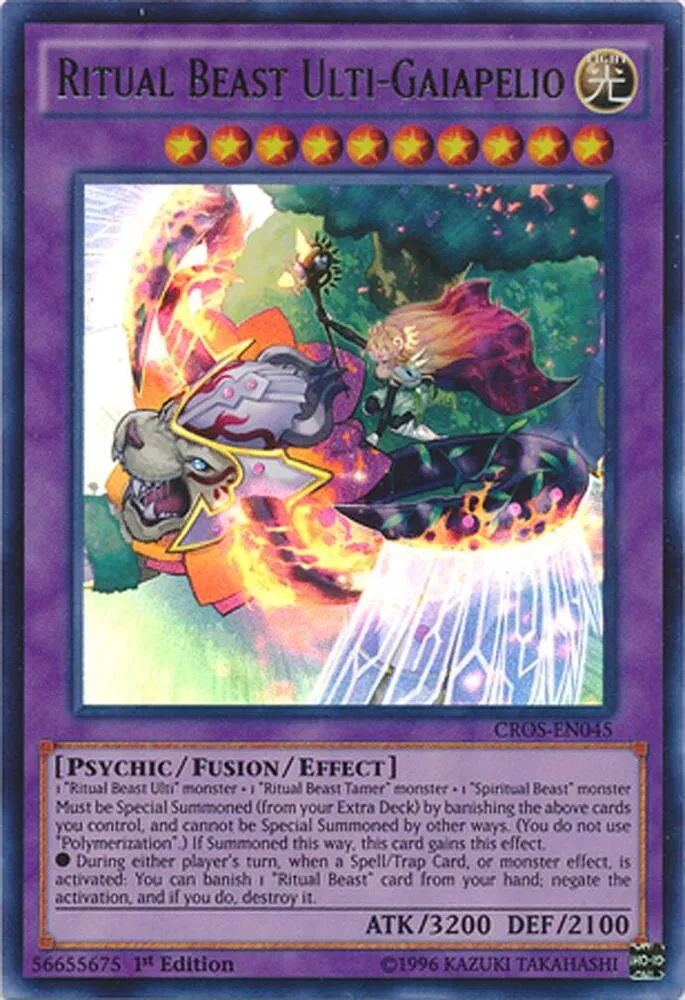 Ritual Beast Ulti-Gaiapelio — Crossed Souls