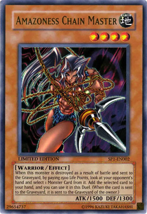 Amazoness Chain Master — Cybernetic Revolution Sneak Peek Participation Card