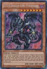 D/D/D Dragon King Pendragon — Dark Legion Starter Deck