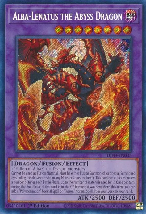 Alba-Lenatus the Abyss Dragon — Dimension Force