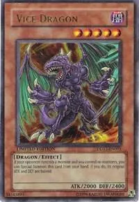 Vice Dragon — Duel Disk - Yusei Version