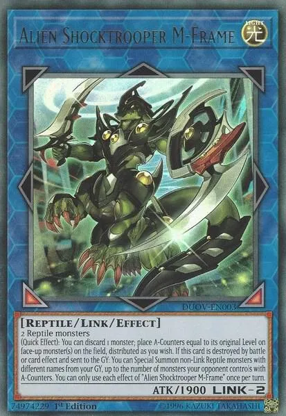 Alien Shocktrooper M-Frame — Duel Overload