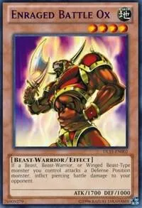 Enraged Battle Ox — Duelist League 15 participation cards