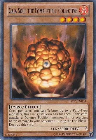 Gaia Soul the Combustible Collective — Duelist League 15 participation cards
