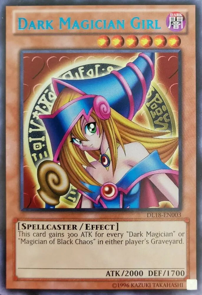 Dark Magician Girl — Duelist League 18 participation cards