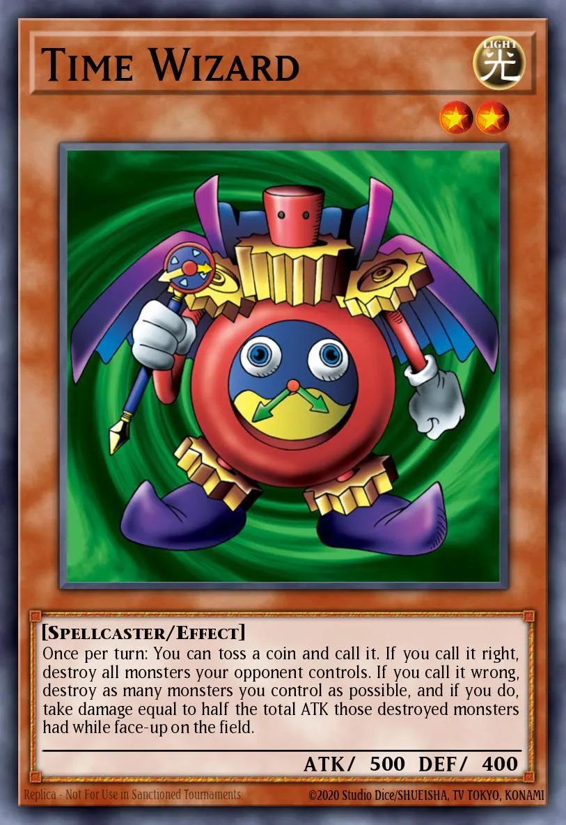 Time Wizard — Duelist League Series 1 participation cards