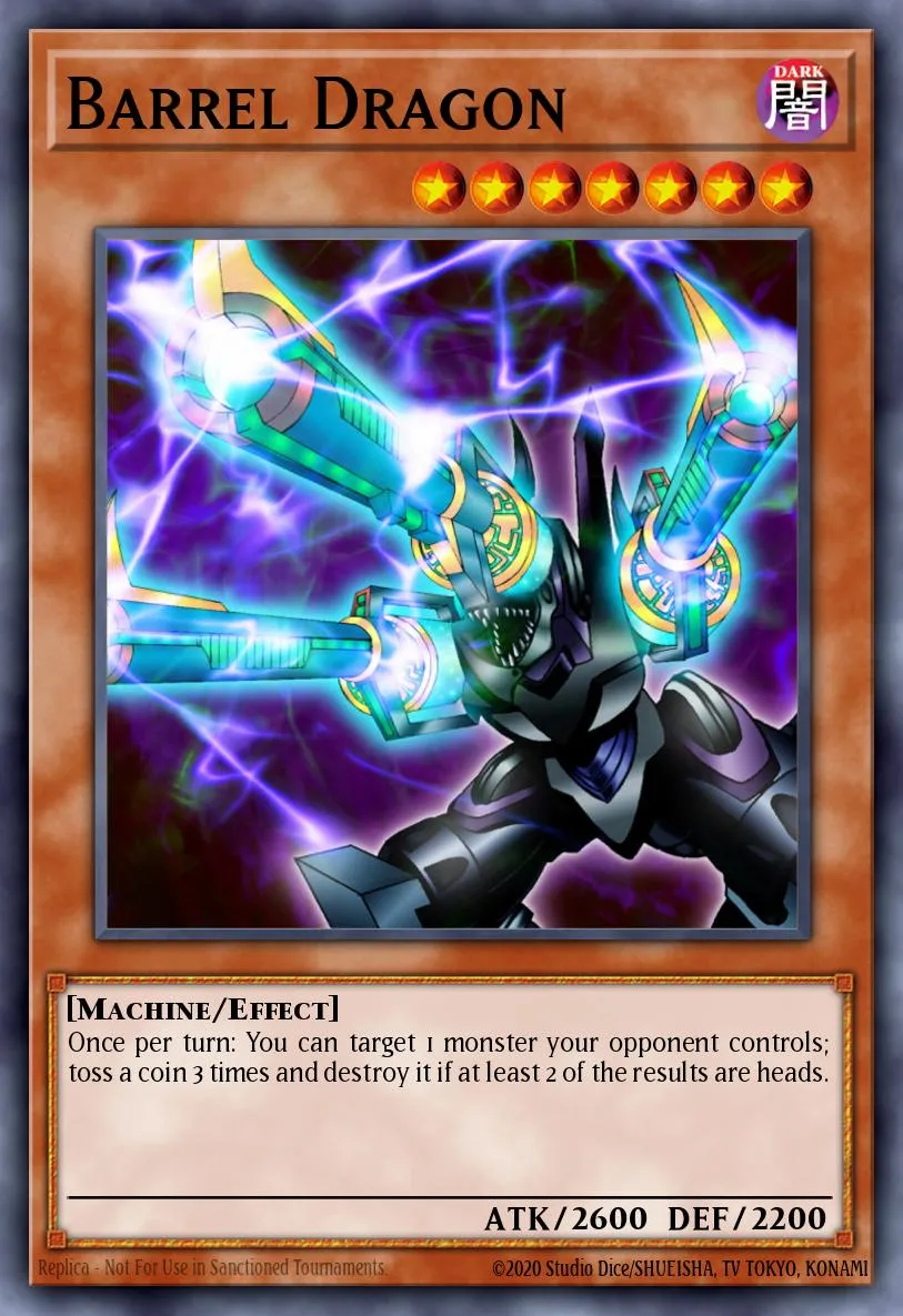 Barrel Dragon — Duelist League Series 1 participation cards