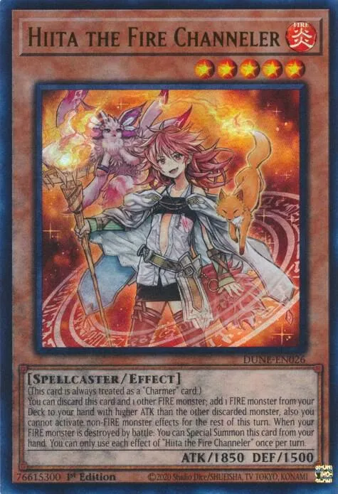 Hiita the Fire Channeler — Duelist Nexus