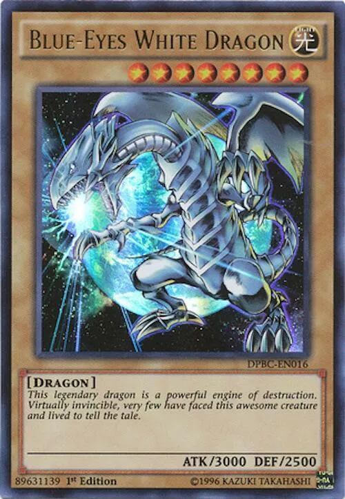 Blue-Eyes White Dragon — Duelist Pack: Battle City