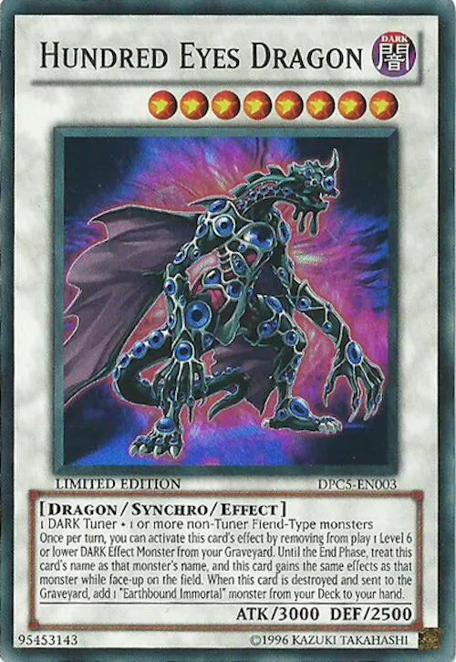 Hundred Eyes Dragon — Duelist Pack Collection Tin 2011
