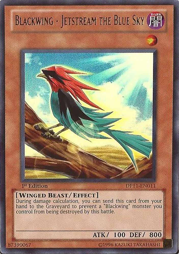 Blackwing - Jetstream the Blue Sky — Duelist Pack: Crow