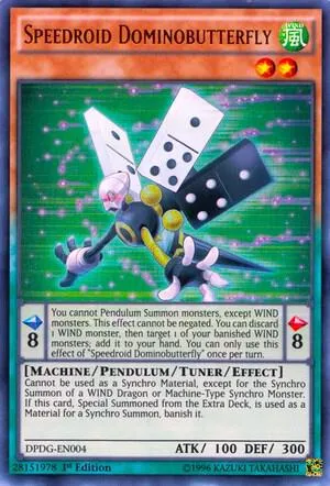 Speedroid Dominobutterfly — Duelist Pack: Dimensional Guardians