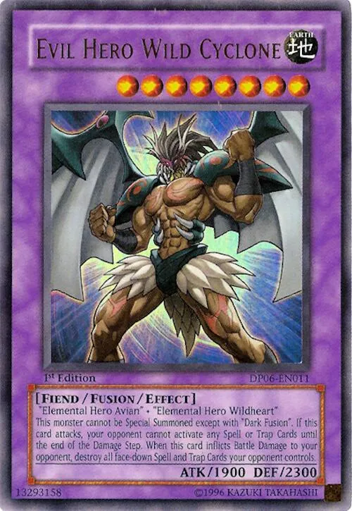 Evil HERO Wild Cyclone — Duelist Pack: Jaden Yuki 3