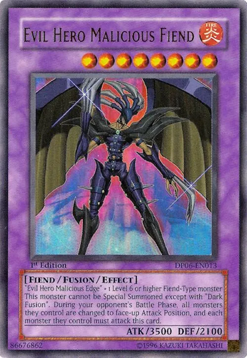 Evil HERO Malicious Fiend — Duelist Pack: Jaden Yuki 3