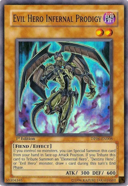 Evil HERO Infernal Prodigy — Duelist Pack: Jaden Yuki 3
