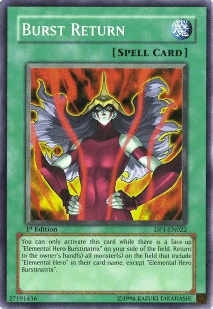 Burst Return — Duelist Pack: Jaden Yuki