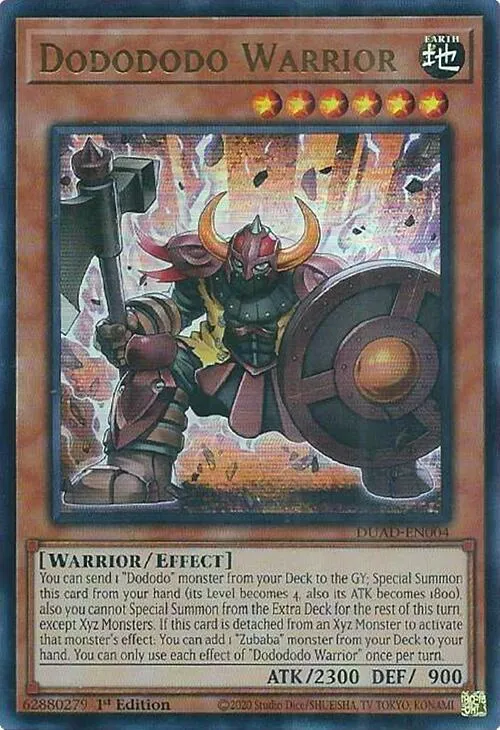 Dodododo Warrior — Duelist's Advance