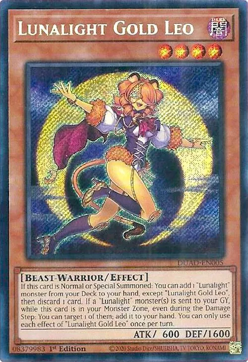 Lunalight Gold Leo — Duelist's Advance