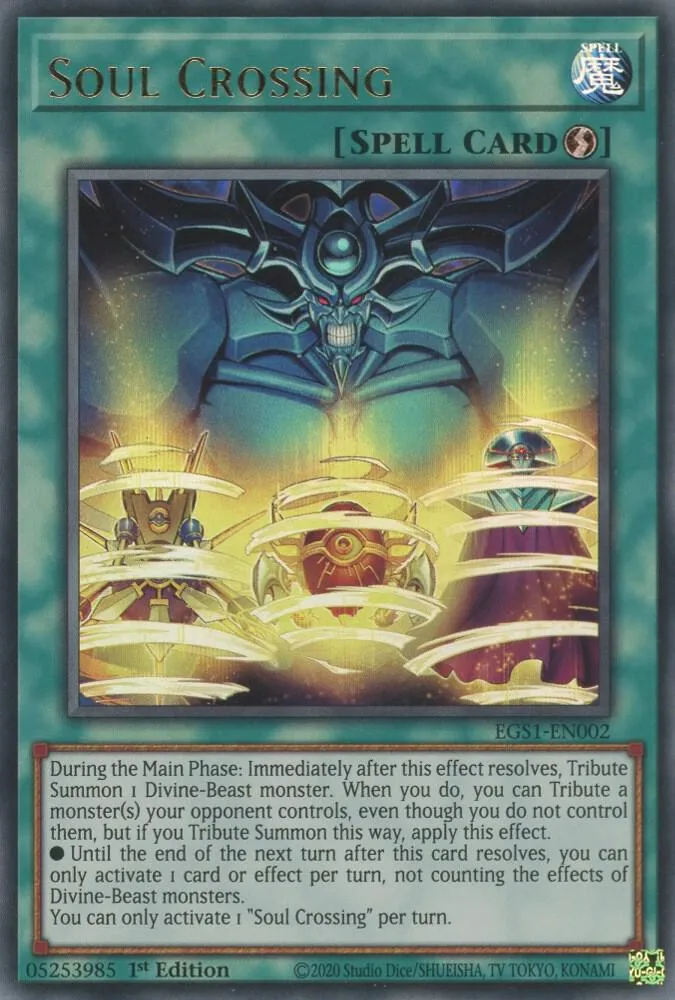 Soul Crossing — Egyptian God Deck: Slifer the Sky Dragon