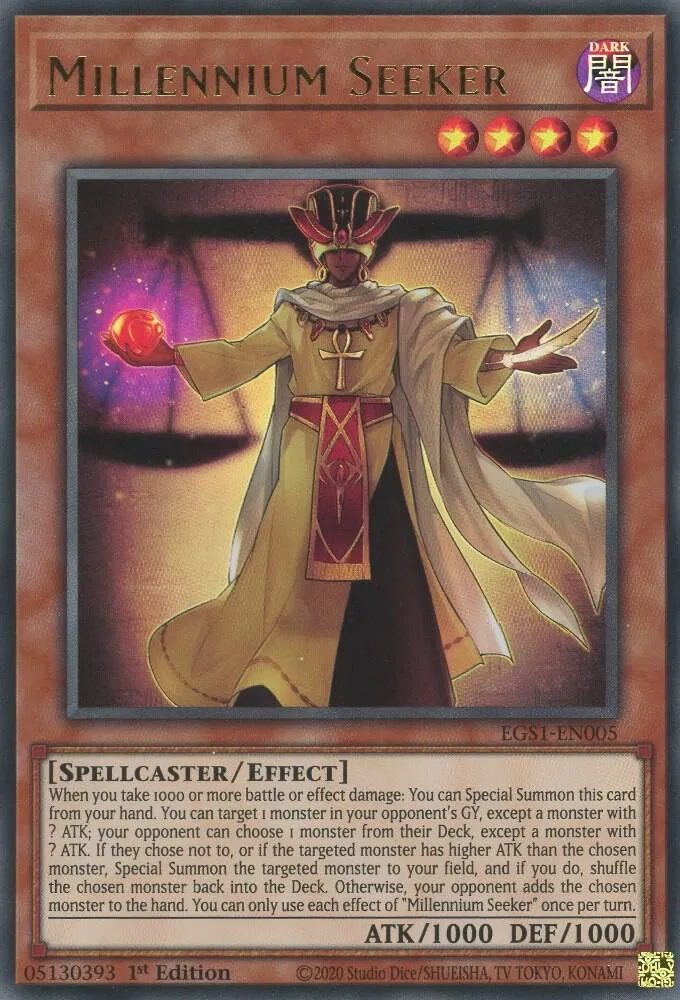Millennium Seeker — Egyptian God Deck: Slifer the Sky Dragon