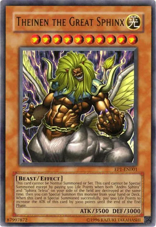 Theinen the Great Sphinx — Exclusive Pack