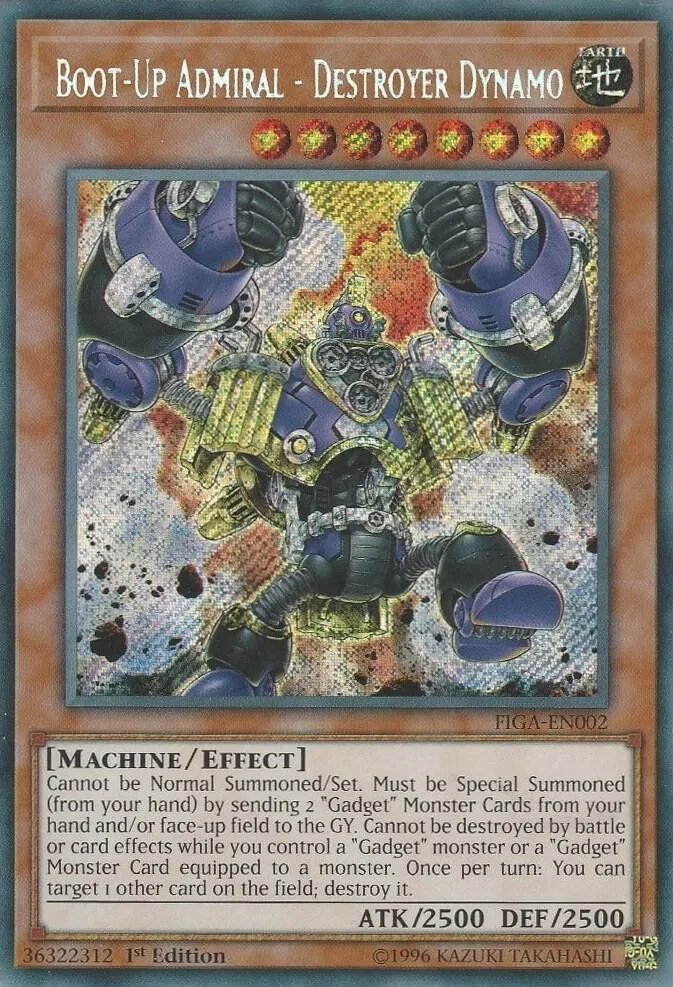 Boot-Up Admiral - Destroyer Dynamo — Fists of the Gadgets