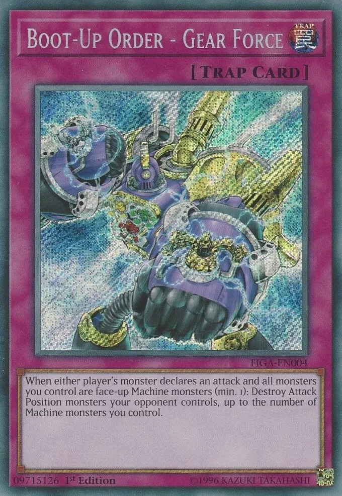 Boot-Up Order - Gear Force — Fists of the Gadgets
