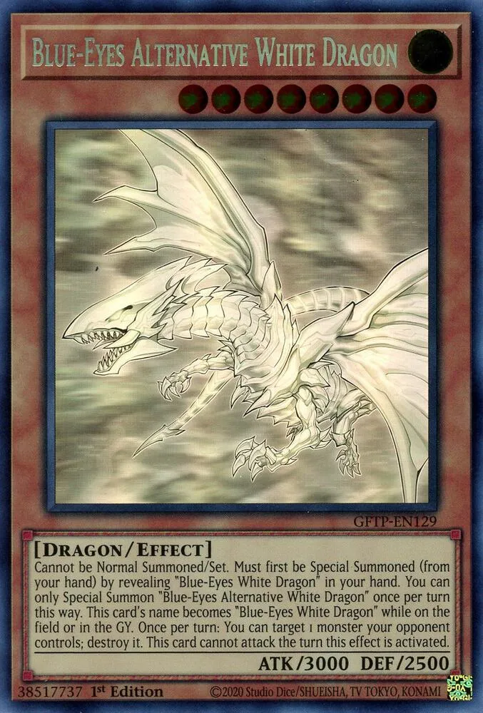 Blue-Eyes Alternative White Dragon — Ghosts From the Past