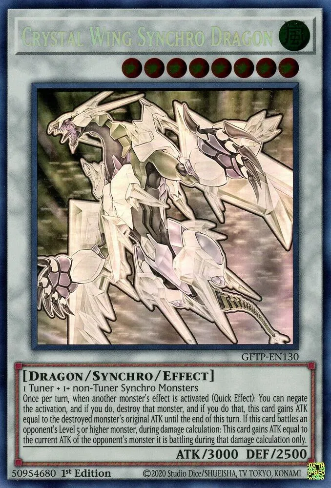 Crystal Wing Synchro Dragon — Ghosts From the Past