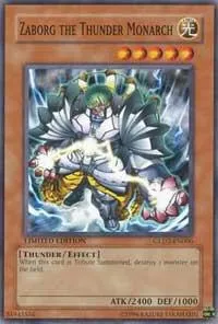 Zaborg the Thunder Monarch — Gold Series 2009