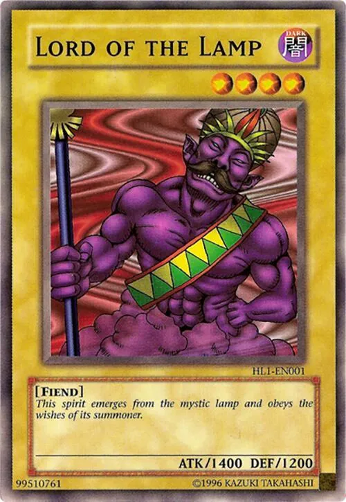 Lord of the Lamp — Hobby League 1 participation cards A